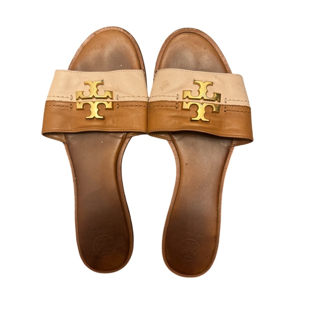 Tory Burch Women’s Everly Two Tone Slides